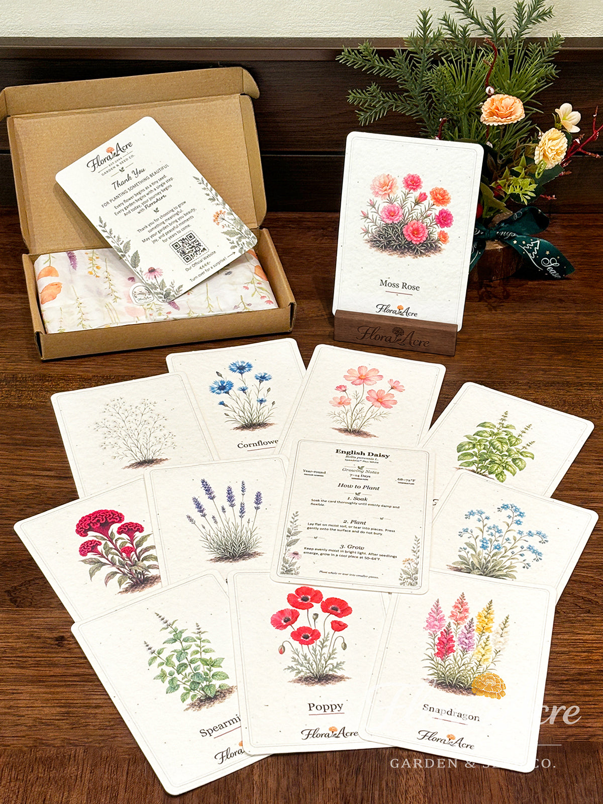 🌱2027 Timeless Seed Calendar|Eco-Friendly Plantable Calendar 🌱 Plan • Plant • Grow • Enjoy