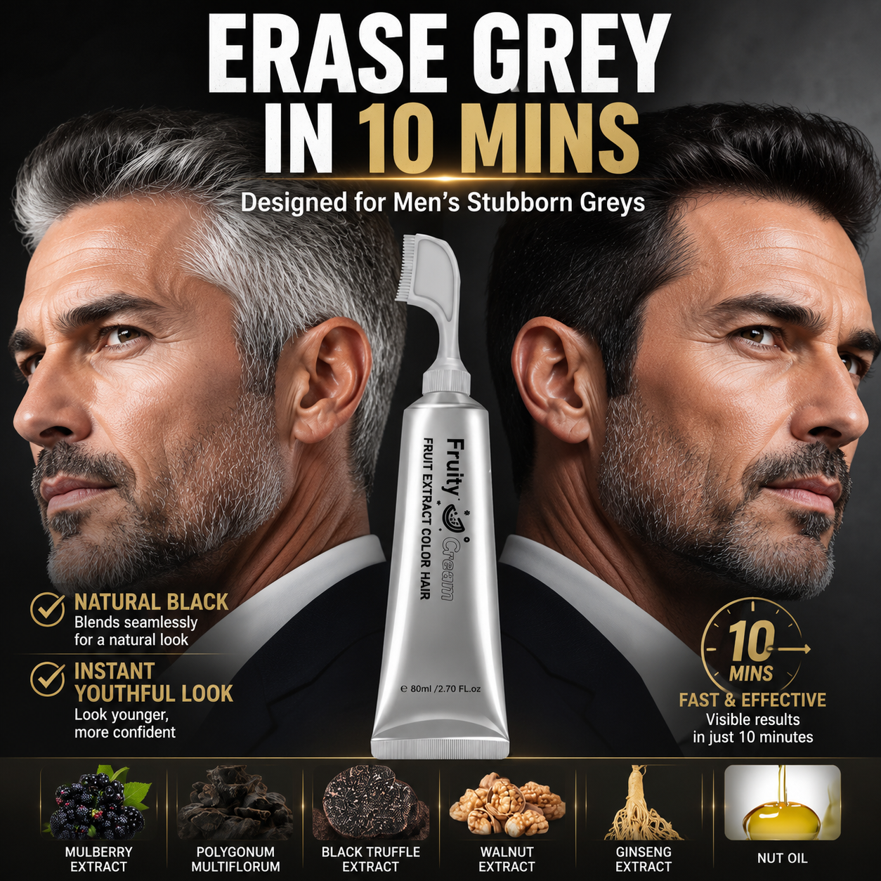 📢📢BUY 2 GET 1 FREE !! ⏰Vibrant, Long-Lasting Hair Color (With ZERO Damage!) ✨