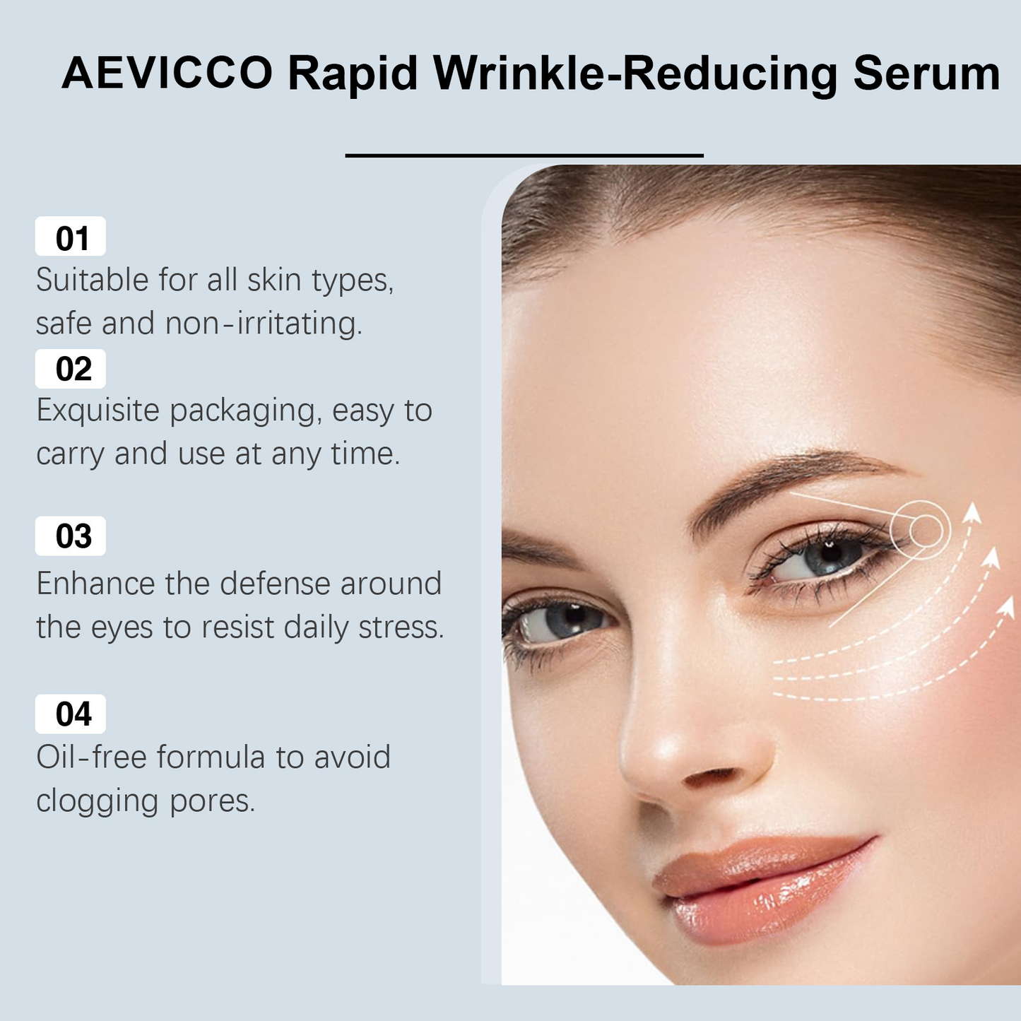 Aevicco® Instant Face Temporary Tightener – Instant visible results in 30 seconds