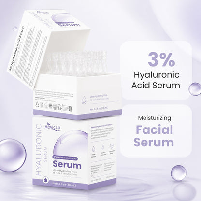 Aevicco® - 3% Hyaluronic Acid Ultra Hydrating Serum