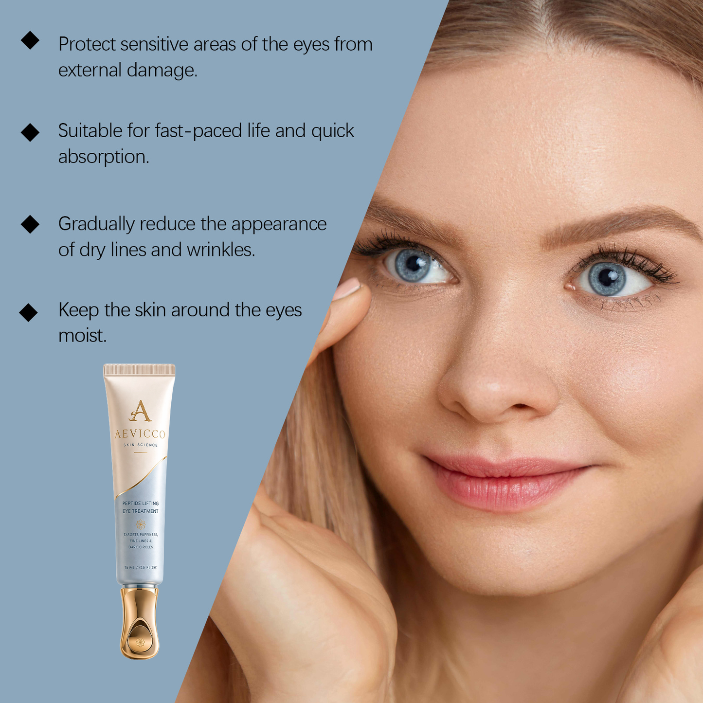 Aevicco® Instant Face Temporary Tightener – Instant visible results in 30 seconds