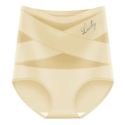 ✨LAST DAY BUY 1 GET 1 FREE✨Plus-Size High-Waist Cross Tummy Control Panties