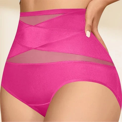 ✨LAST DAY BUY 1 GET 1 FREE✨Plus-Size High-Waist Cross Tummy Control Panties