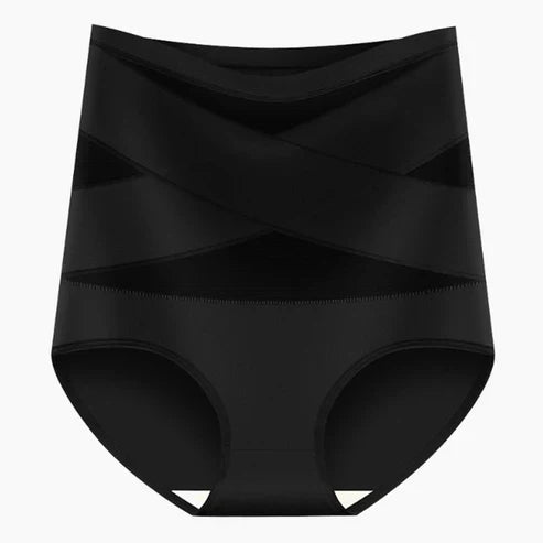 ✨LAST DAY BUY 1 GET 1 FREE✨Plus-Size High-Waist Cross Tummy Control Panties